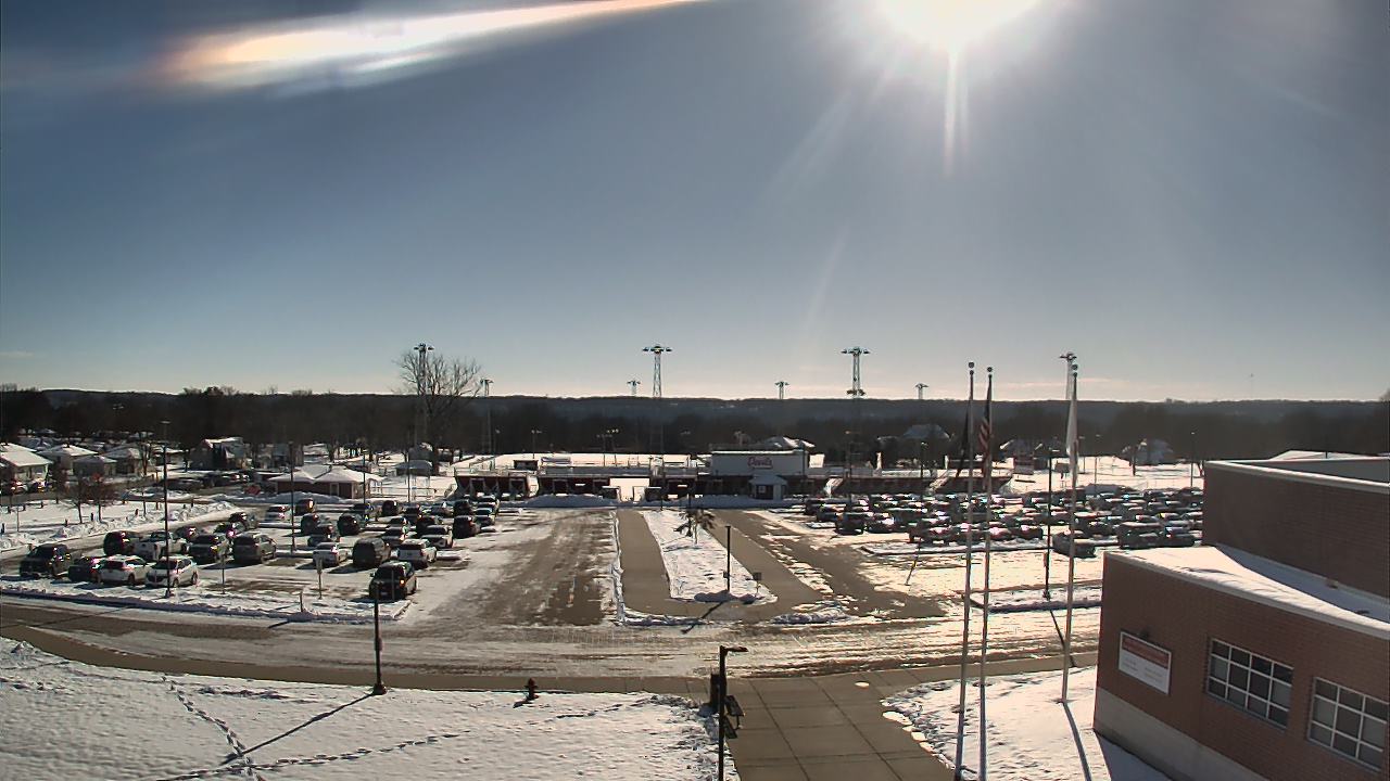 Thumbnail for current weather camera view from Hall High School in Spring Valley, Illinois