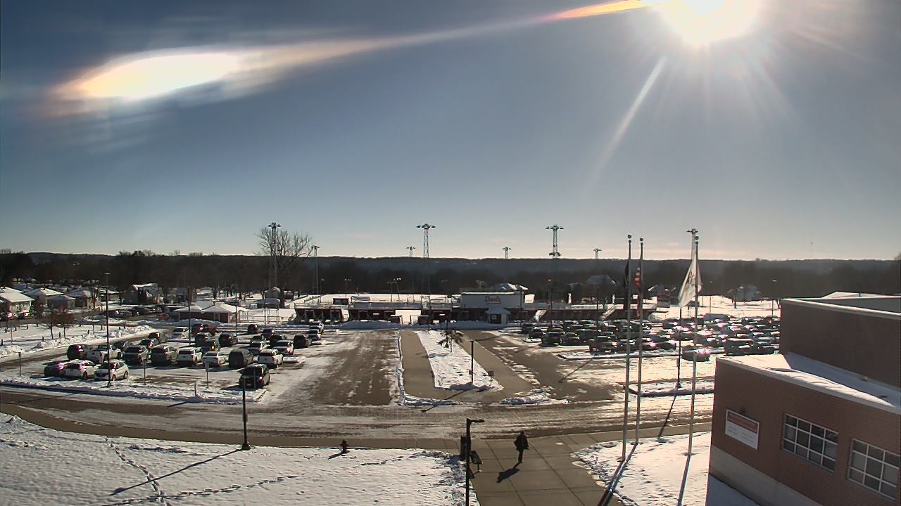 Thumbnail for current weather camera view from Hall High School in Spring Valley, Illinois