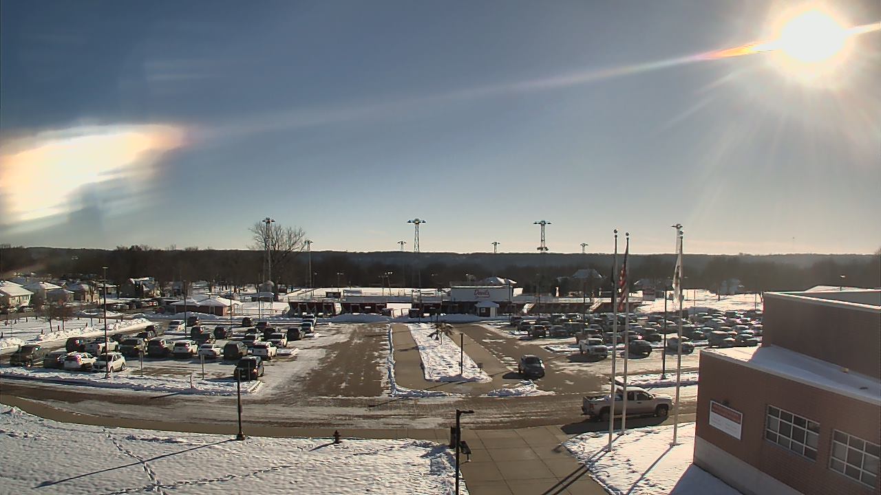 Thumbnail for current weather camera view from Hall High School in Spring Valley, Illinois
