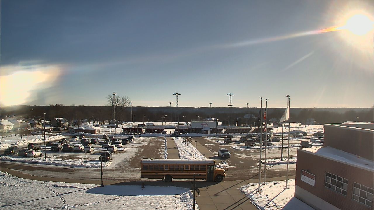 Thumbnail for current weather camera view from Hall High School in Spring Valley, Illinois