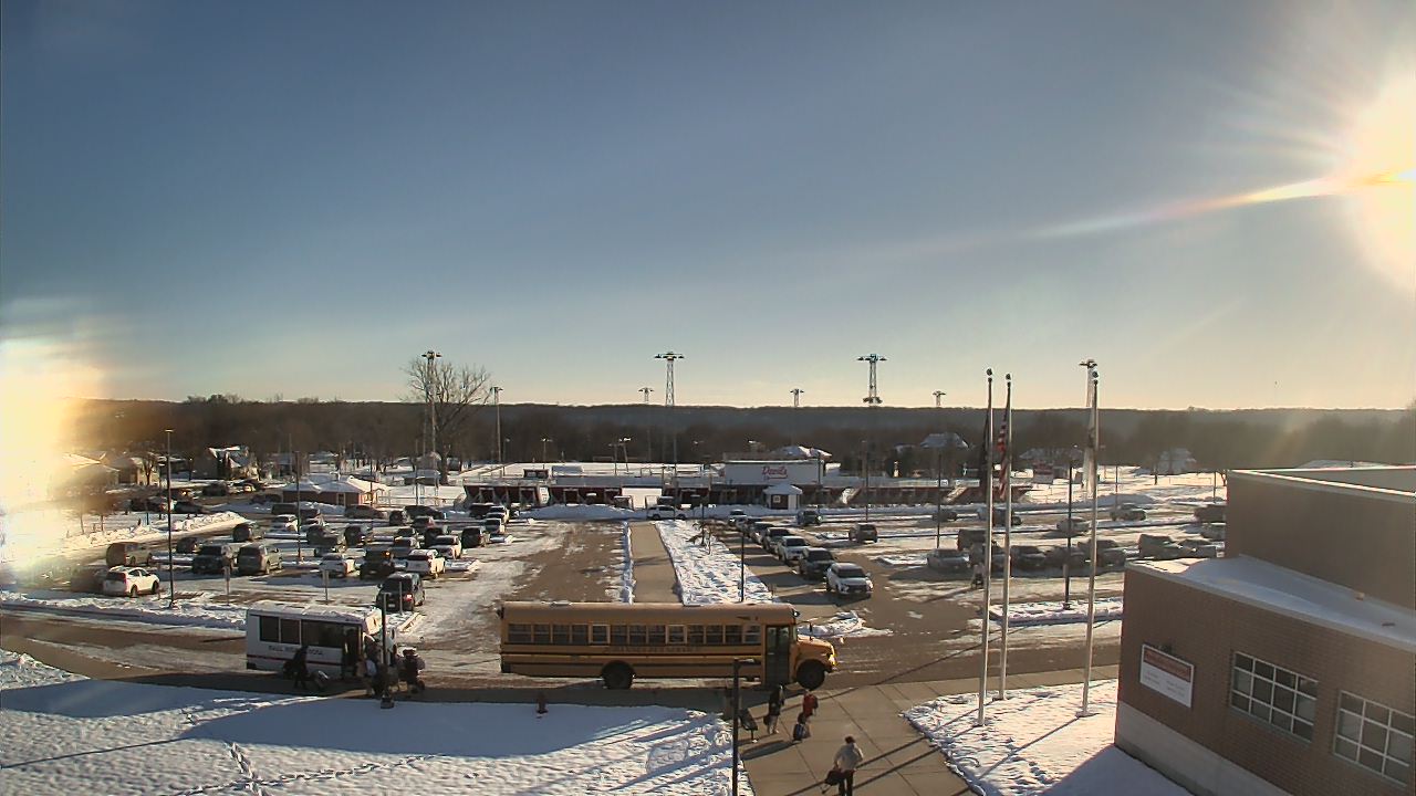Thumbnail for current weather camera view from Hall High School in Spring Valley, Illinois