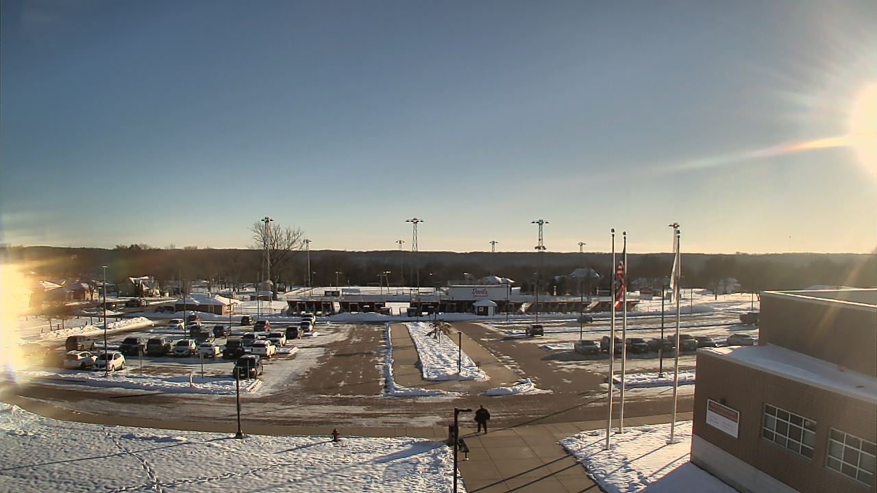 Thumbnail for current weather camera view from Hall High School in Spring Valley, Illinois