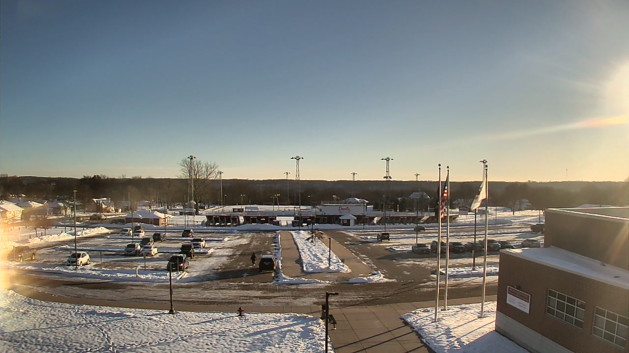 Thumbnail for current weather camera view from Hall High School in Spring Valley, Illinois
