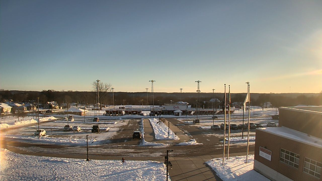 Thumbnail for current weather camera view from Hall High School in Spring Valley, Illinois