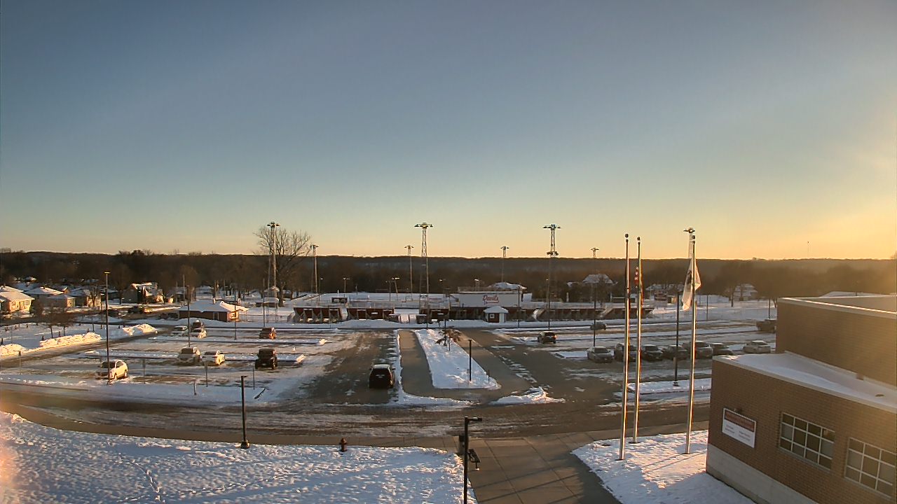 Thumbnail for current weather camera view from Hall High School in Spring Valley, Illinois