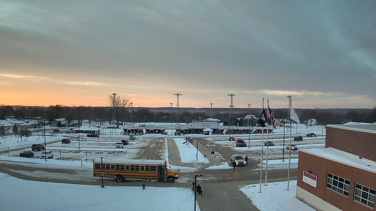 Thumbnail for current weather camera view from Hall High School in Spring Valley, Illinois