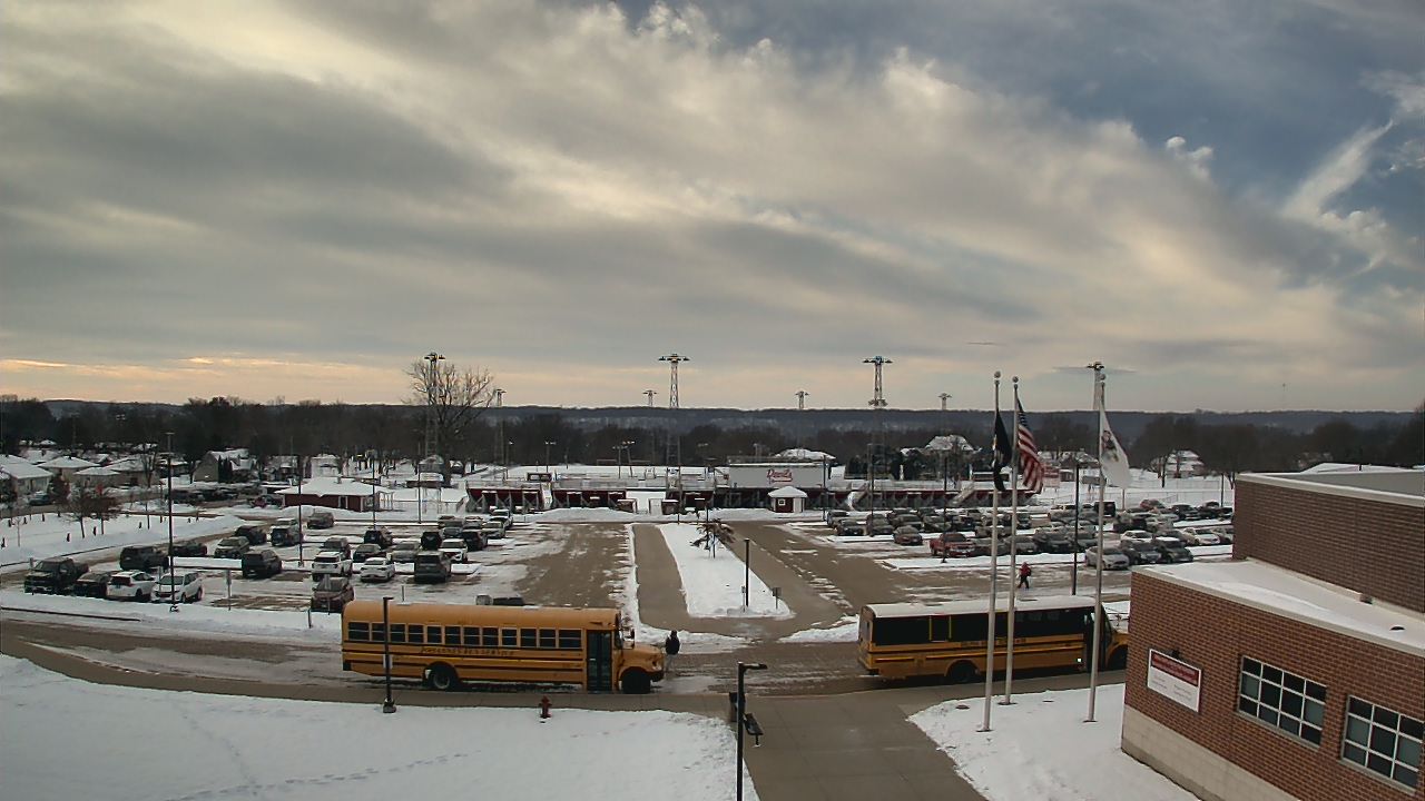Thumbnail for current weather camera view from Hall High School in Spring Valley, Illinois