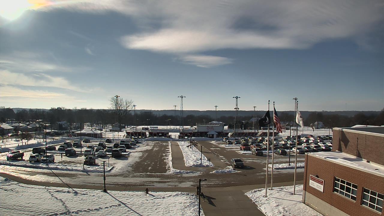 Thumbnail for current weather camera view from Hall High School in Spring Valley, Illinois
