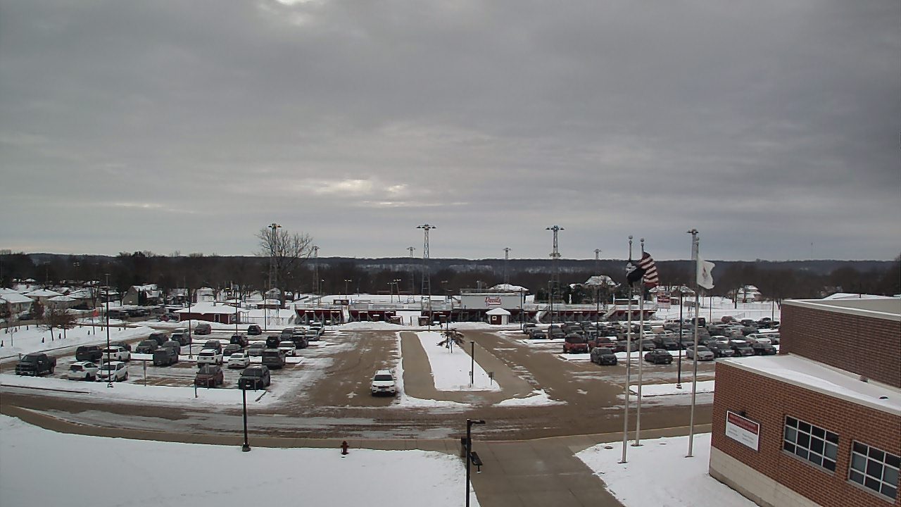 Thumbnail for current weather camera view from Hall High School in Spring Valley, Illinois