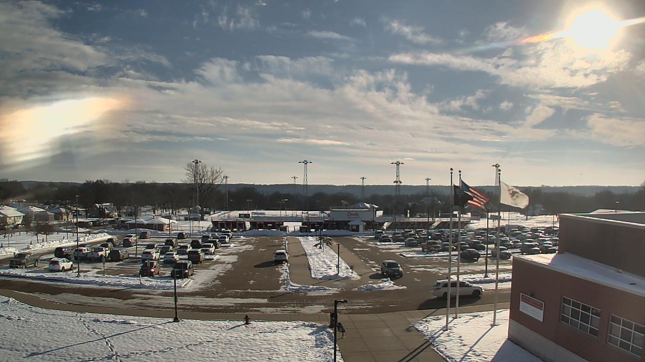 Thumbnail for current weather camera view from Hall High School in Spring Valley, Illinois