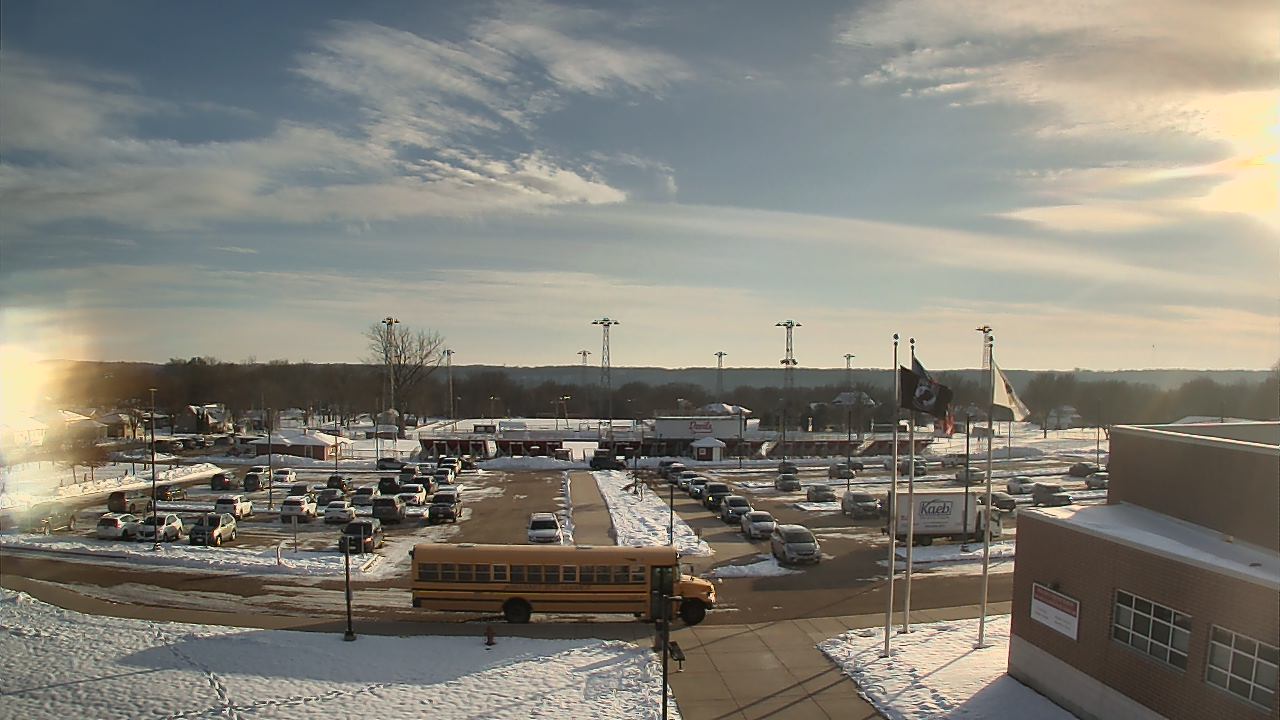 Thumbnail for current weather camera view from Hall High School in Spring Valley, Illinois