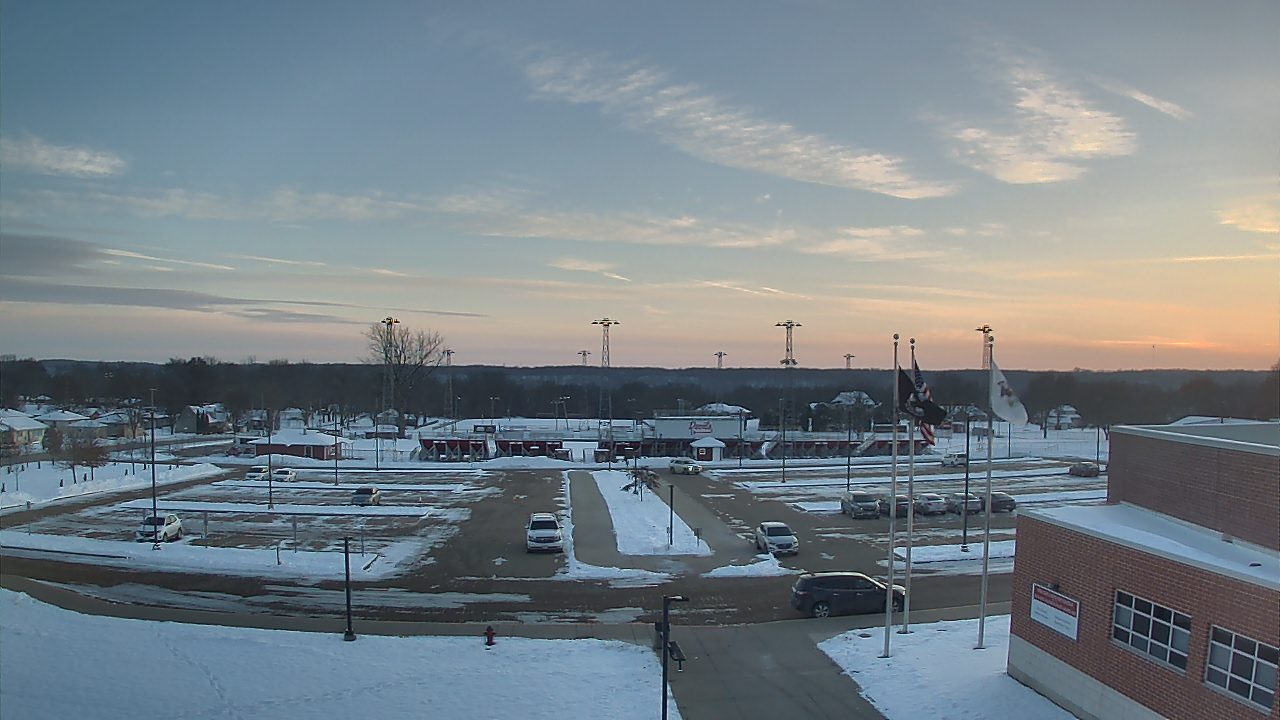 Thumbnail for current weather camera view from Hall High School in Spring Valley, Illinois