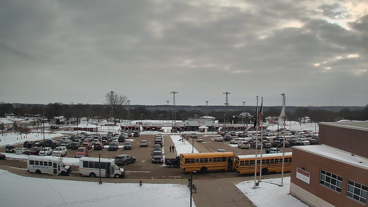 Thumbnail for current weather camera view from Hall High School in Spring Valley, Illinois