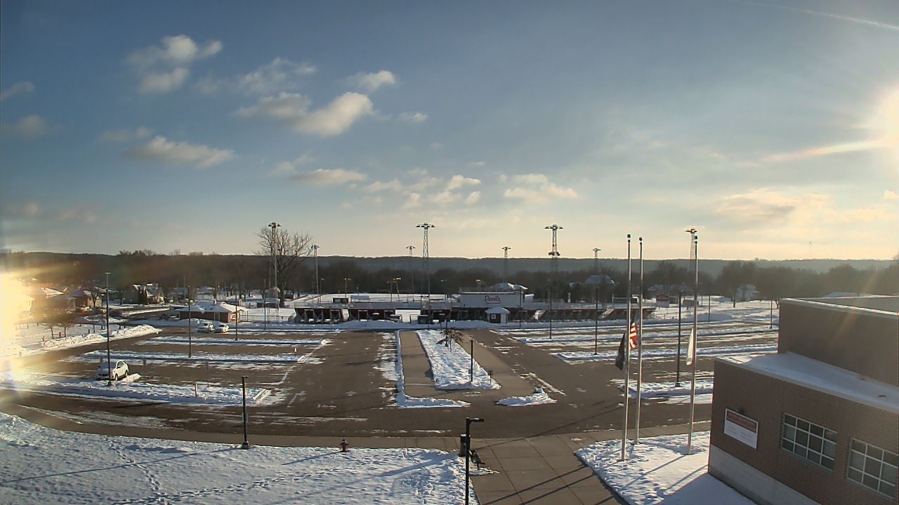Thumbnail for current weather camera view from Hall High School in Spring Valley, Illinois
