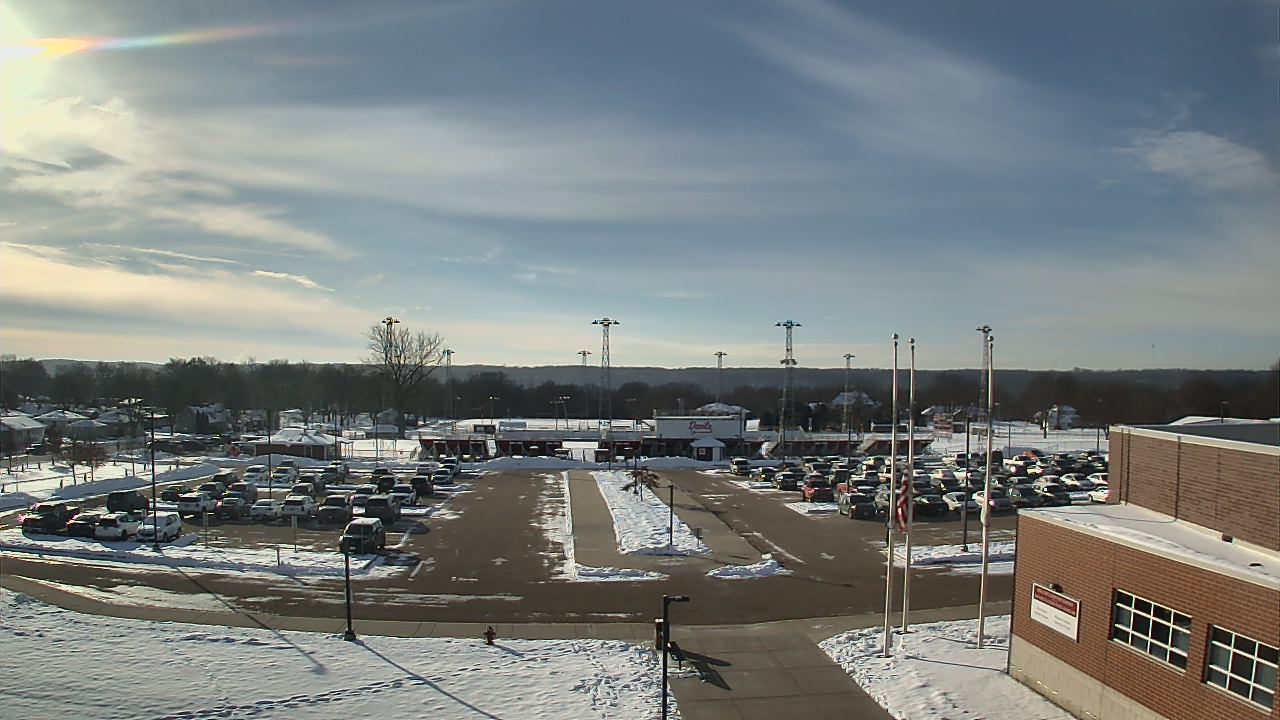 Thumbnail for current weather camera view from Hall High School in Spring Valley, Illinois