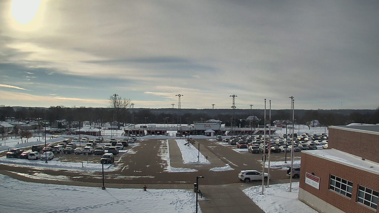 Thumbnail for current weather camera view from Hall High School in Spring Valley, Illinois