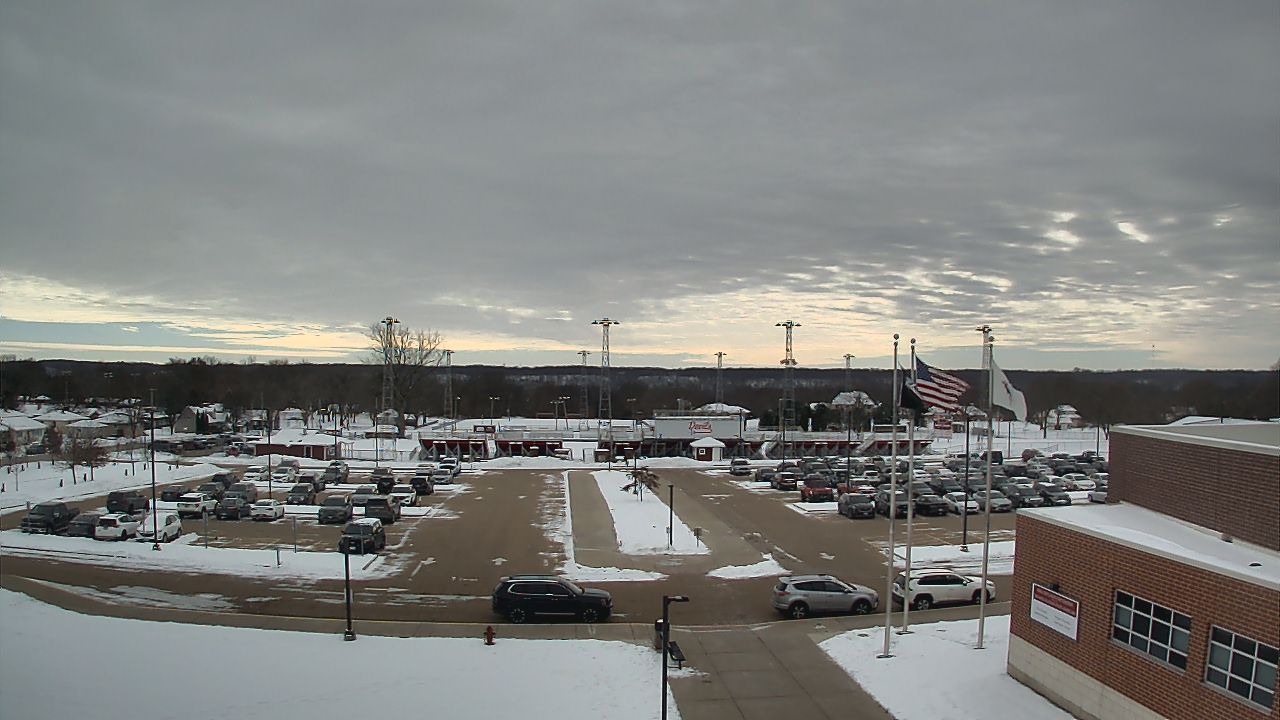 Thumbnail for current weather camera view from Hall High School in Spring Valley, Illinois