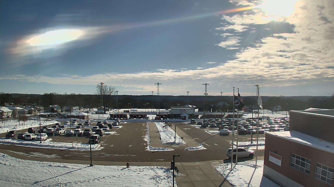 Thumbnail for current weather camera view from Hall High School in Spring Valley, Illinois