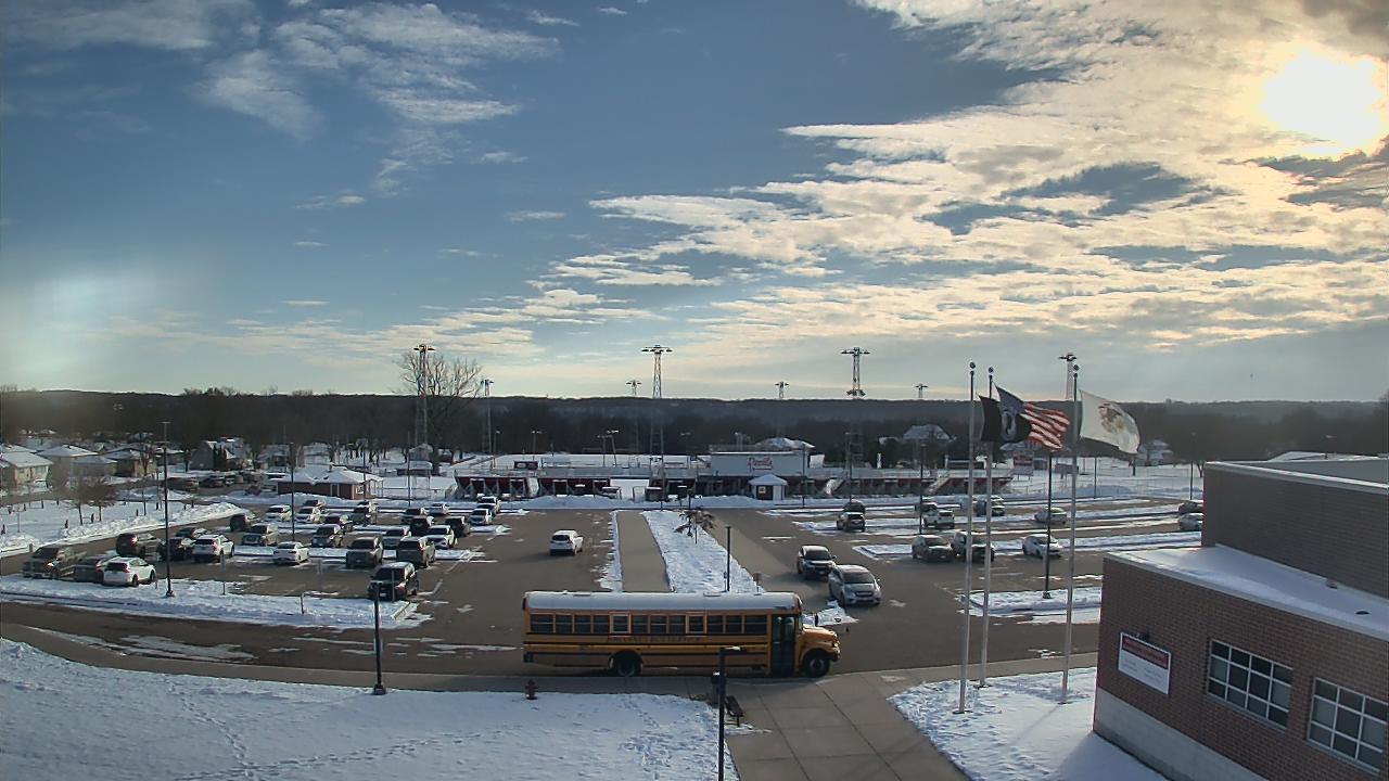 Thumbnail for current weather camera view from Hall High School in Spring Valley, Illinois