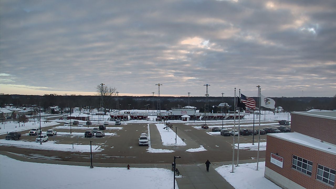 Thumbnail for current weather camera view from Hall High School in Spring Valley, Illinois