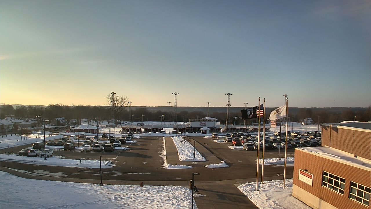 Thumbnail for current weather camera view from Hall High School in Spring Valley, Illinois
