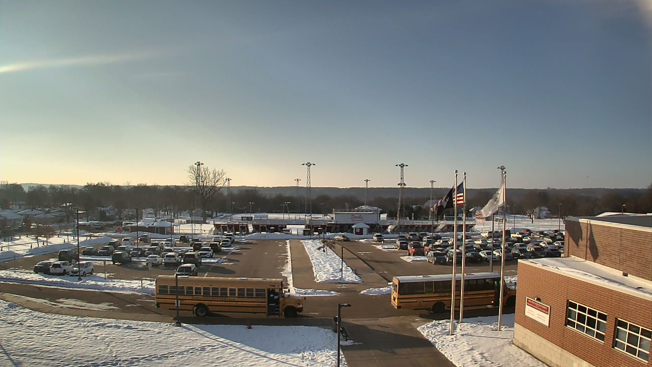 Thumbnail for current weather camera view from Hall High School in Spring Valley, Illinois