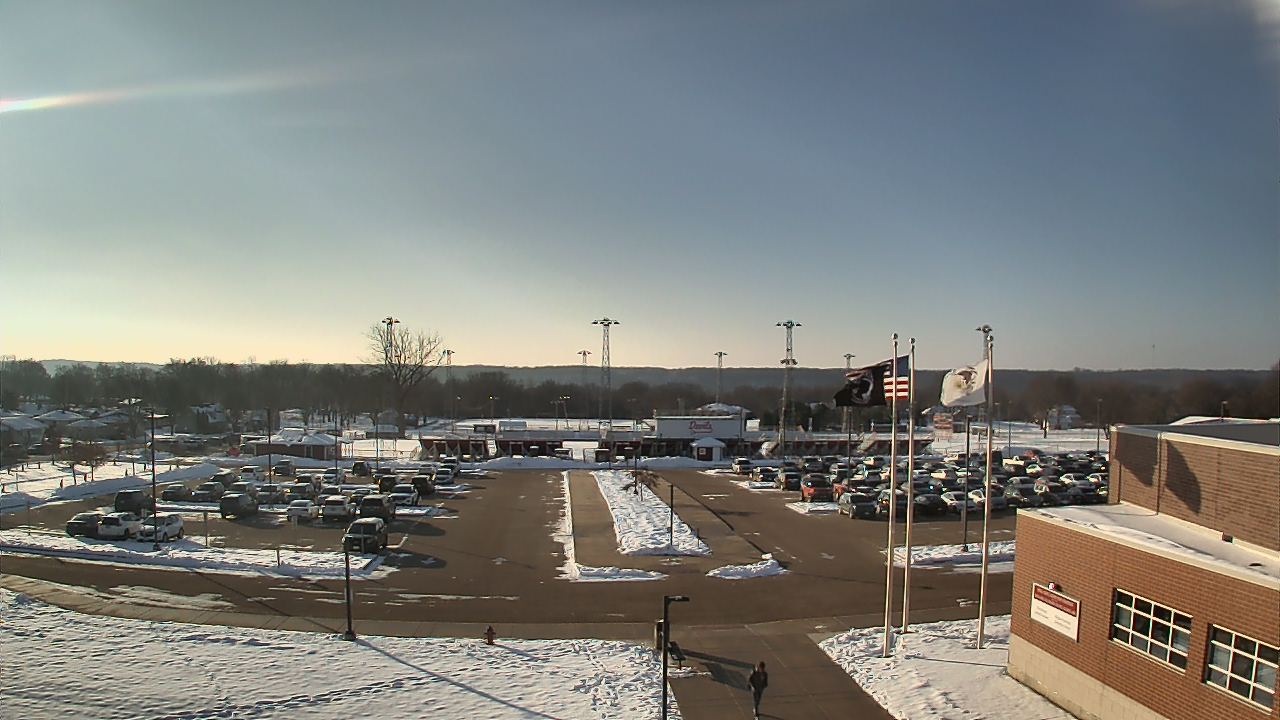 Thumbnail for current weather camera view from Hall High School in Spring Valley, Illinois