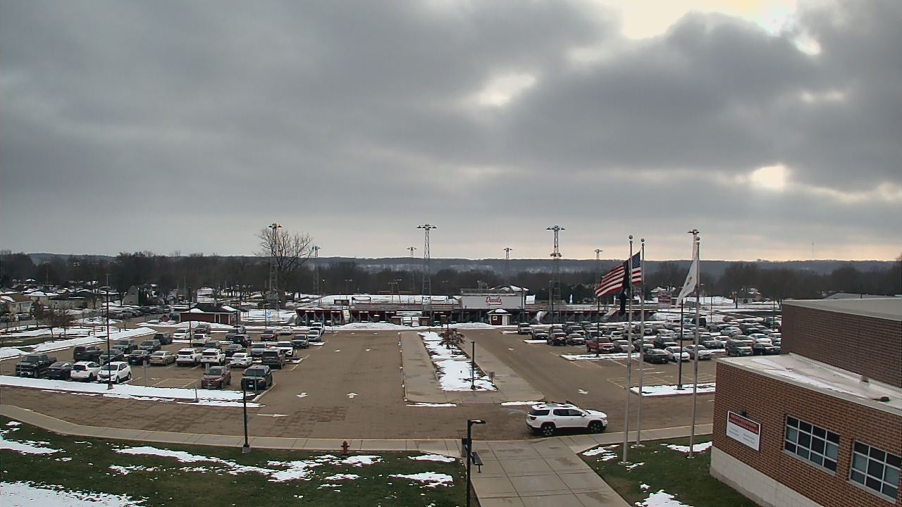 Thumbnail for current weather camera view from Hall High School in Spring Valley, Illinois