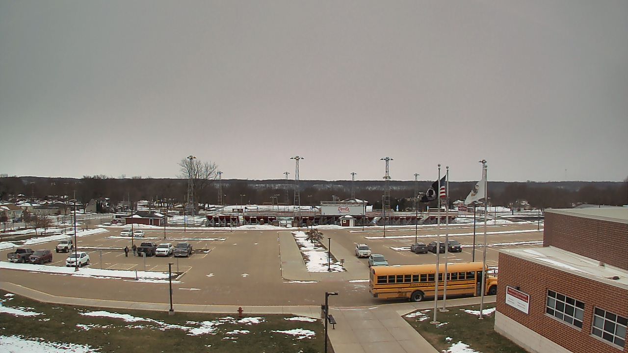 Thumbnail for current weather camera view from Hall High School in Spring Valley, Illinois