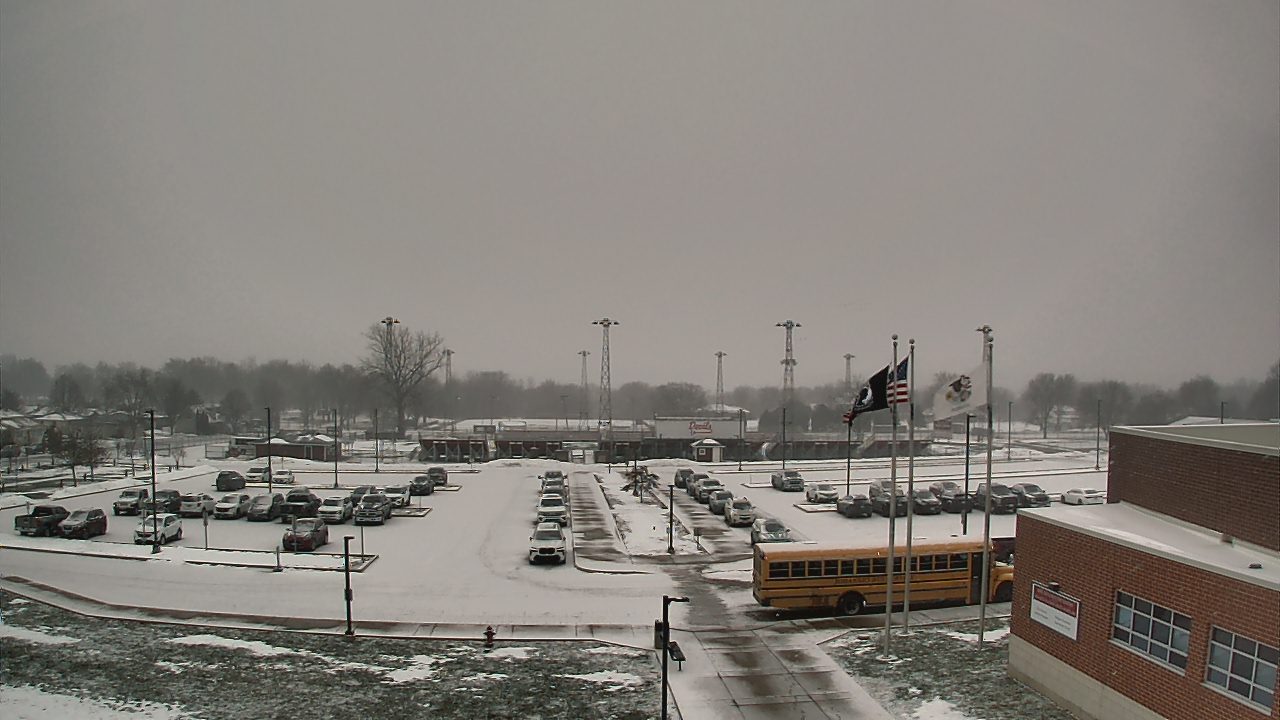 Thumbnail for current weather camera view from Hall High School in Spring Valley, Illinois