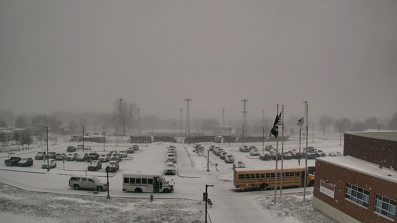 Thumbnail for current weather camera view from Hall High School in Spring Valley, Illinois