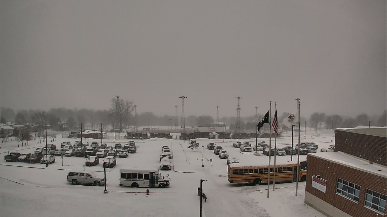 Thumbnail for current weather camera view from Hall High School in Spring Valley, Illinois
