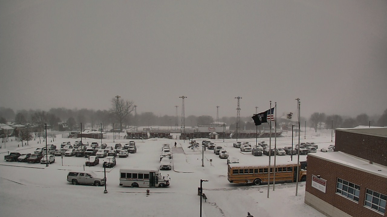 Thumbnail for current weather camera view from Hall High School in Spring Valley, Illinois