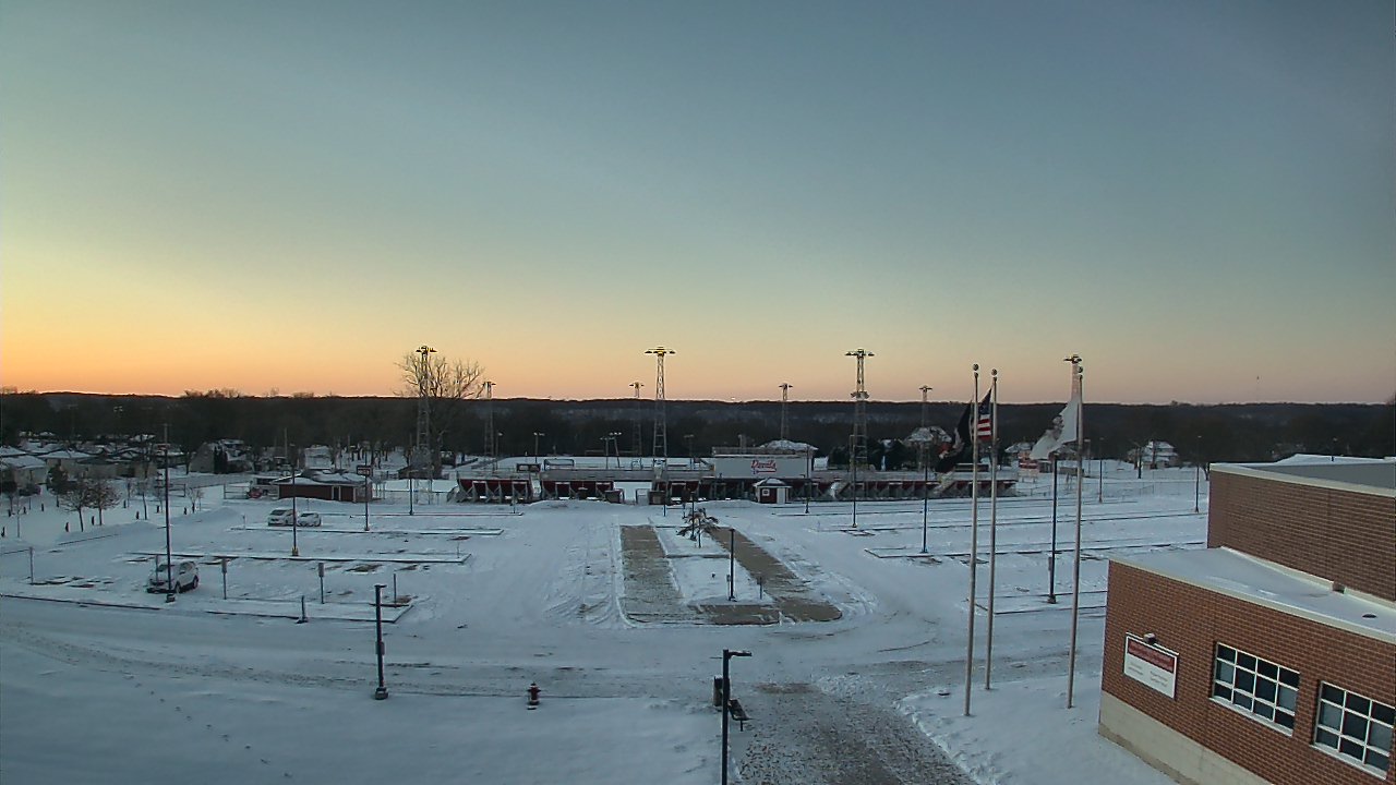 Thumbnail for current weather camera view from Hall High School in Spring Valley, Illinois