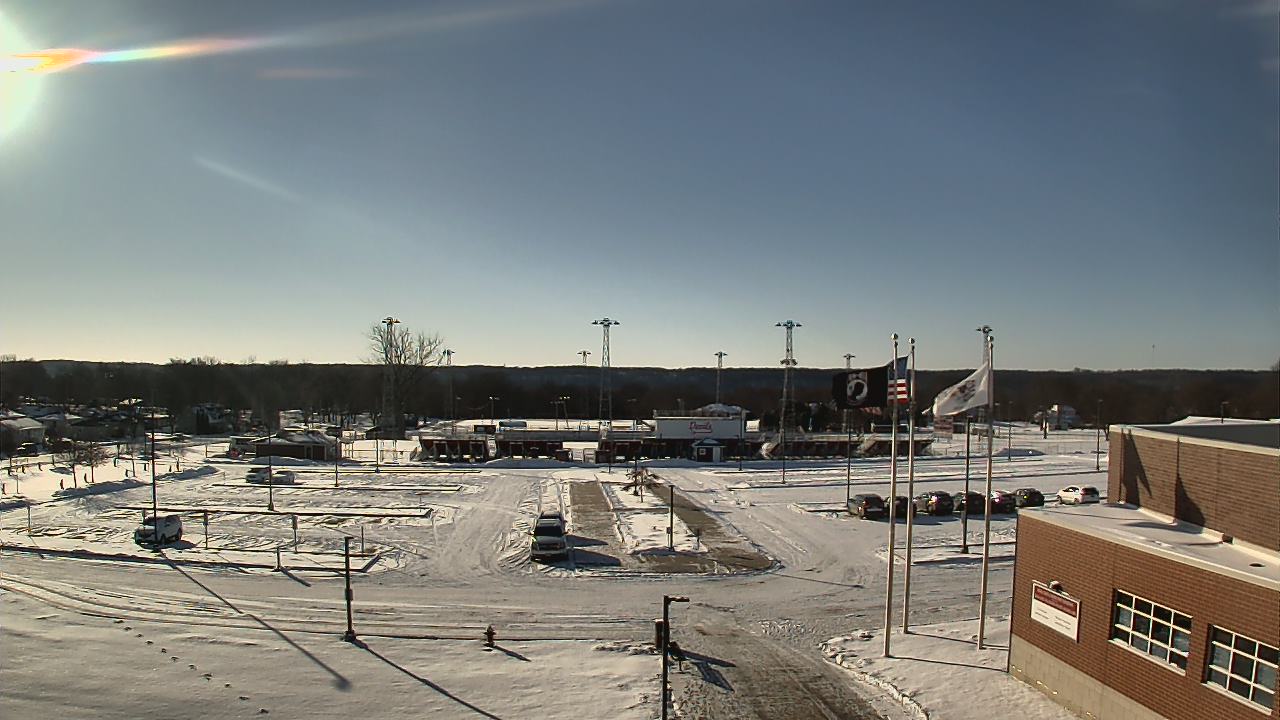 Thumbnail for current weather camera view from Hall High School in Spring Valley, Illinois
