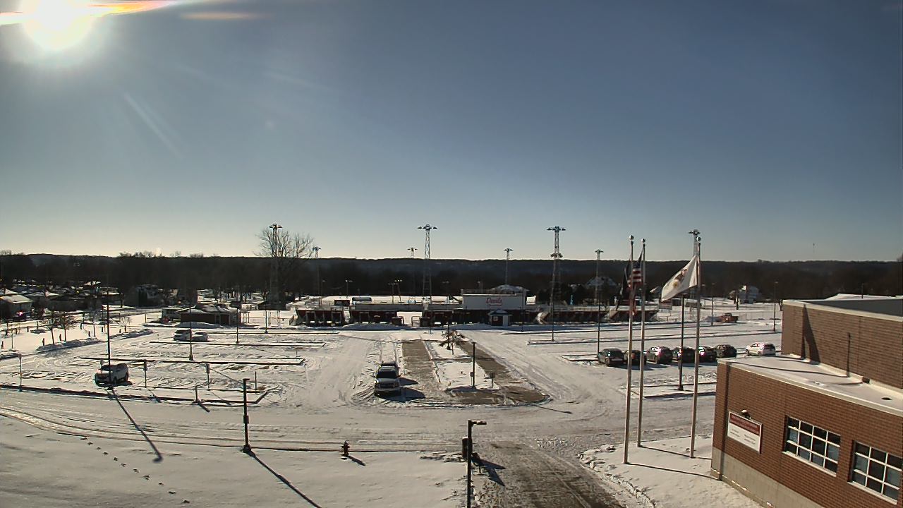 Thumbnail for current weather camera view from Hall High School in Spring Valley, Illinois