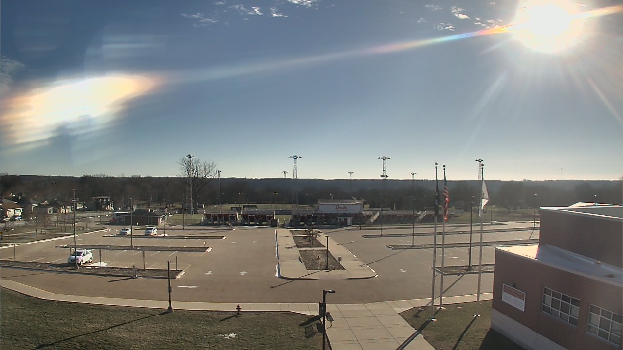 Thumbnail for current weather camera view from Hall High School in Spring Valley, Illinois