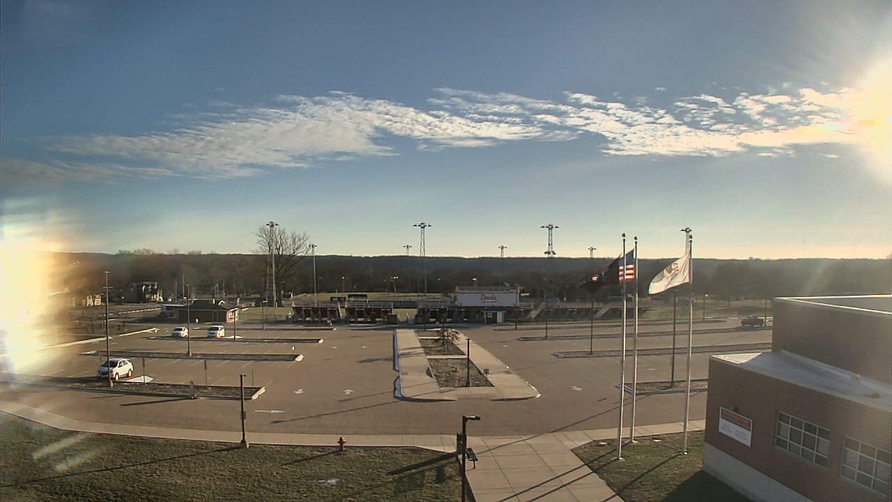 Thumbnail for current weather camera view from Hall High School in Spring Valley, Illinois