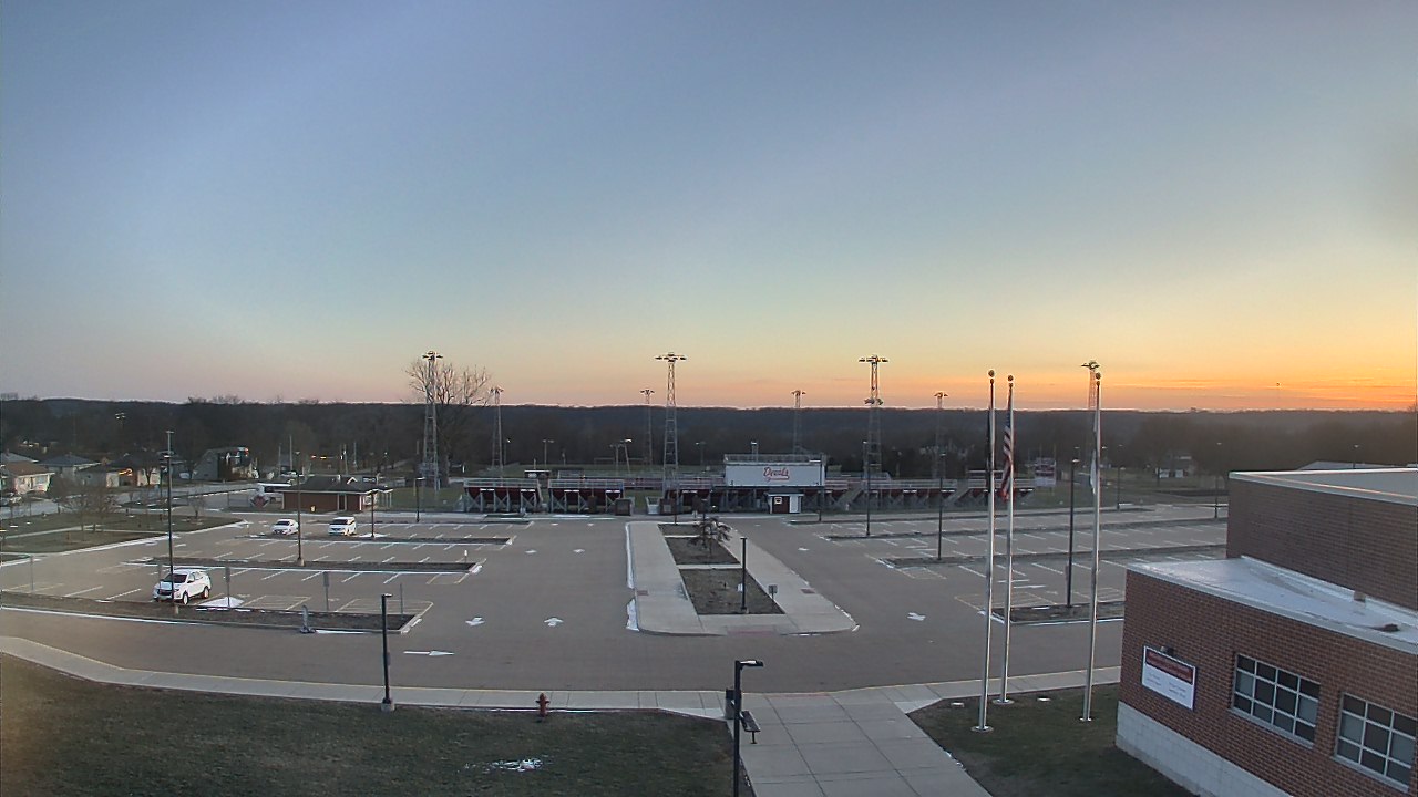 Thumbnail for current weather camera view from Hall High School in Spring Valley, Illinois
