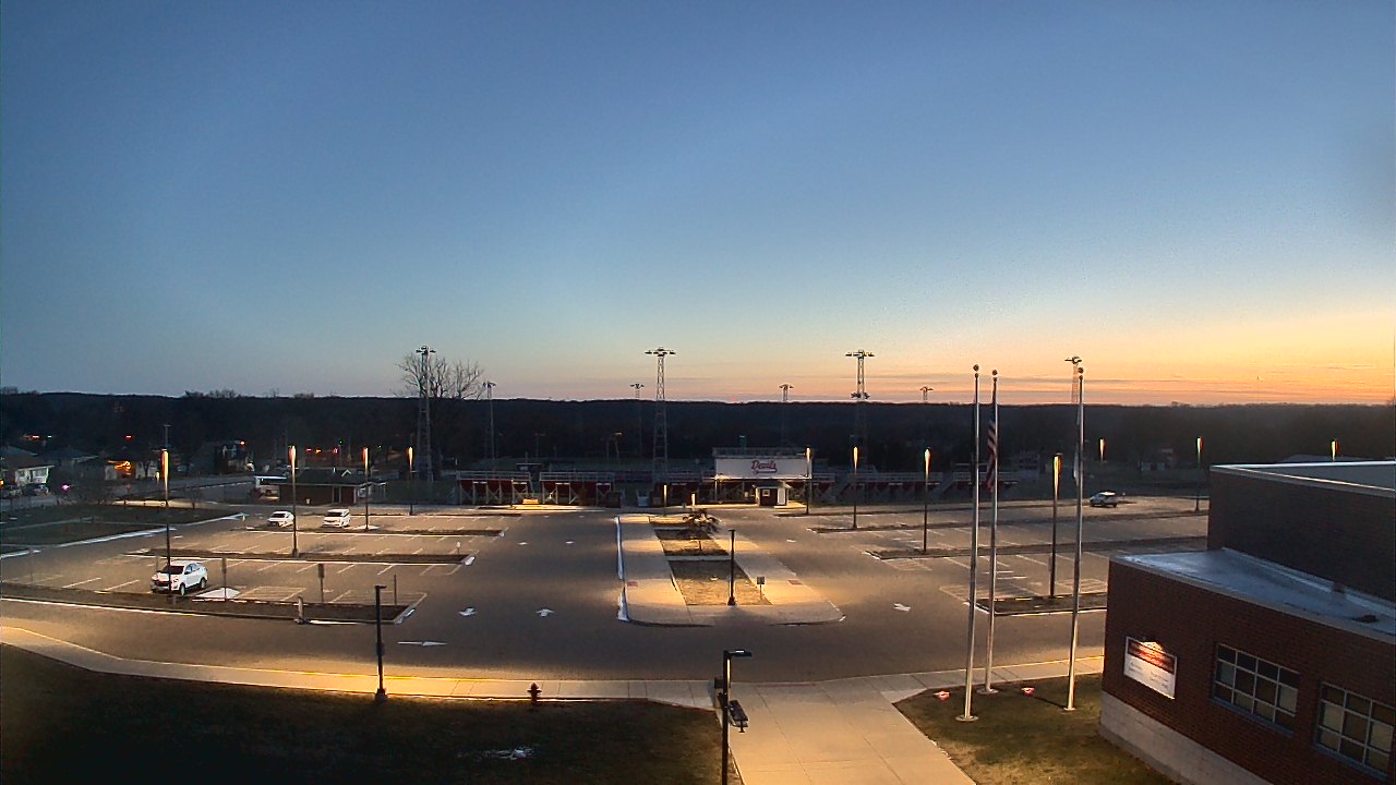 Thumbnail for current weather camera view from Hall High School in Spring Valley, Illinois