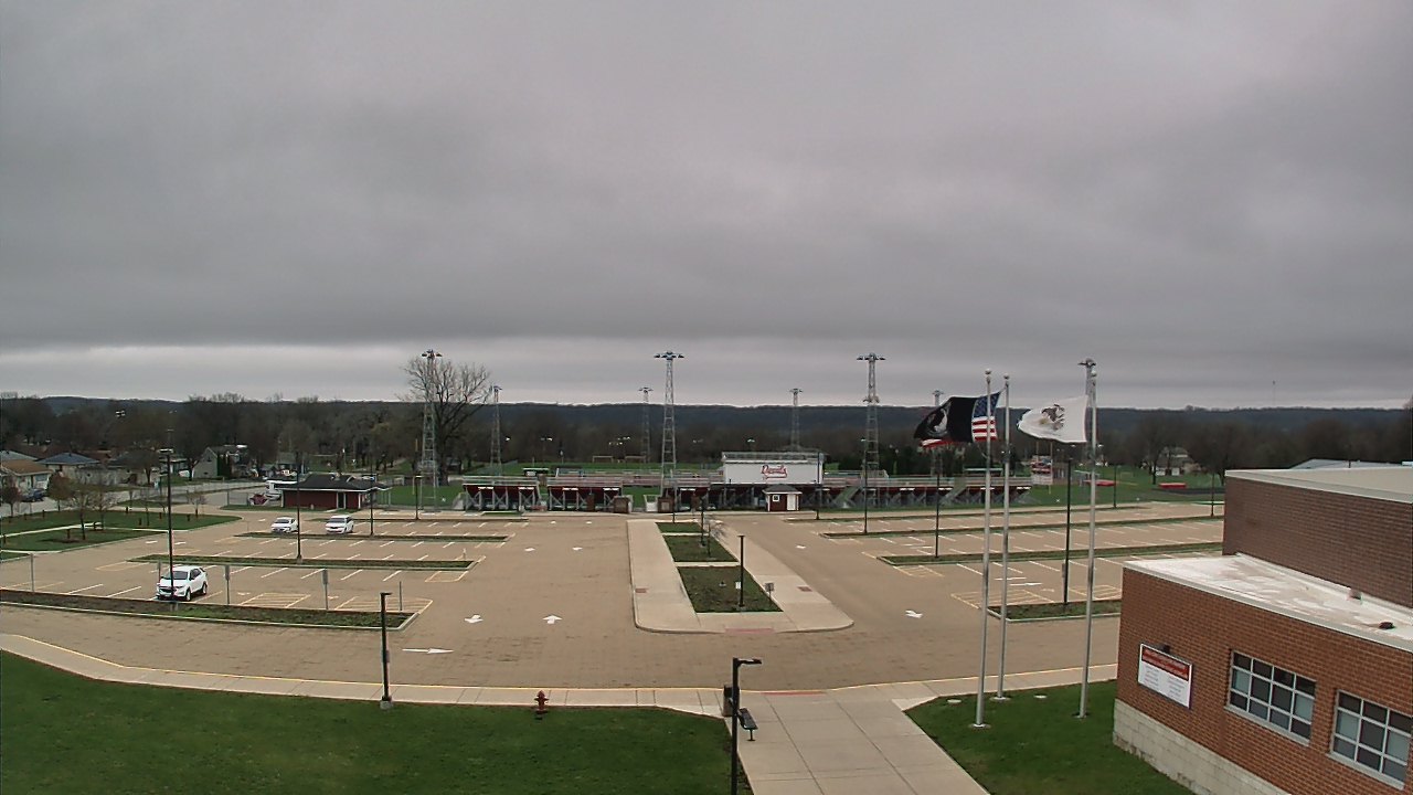 Thumbnail for current weather camera view from Hall High School in Spring Valley, Illinois