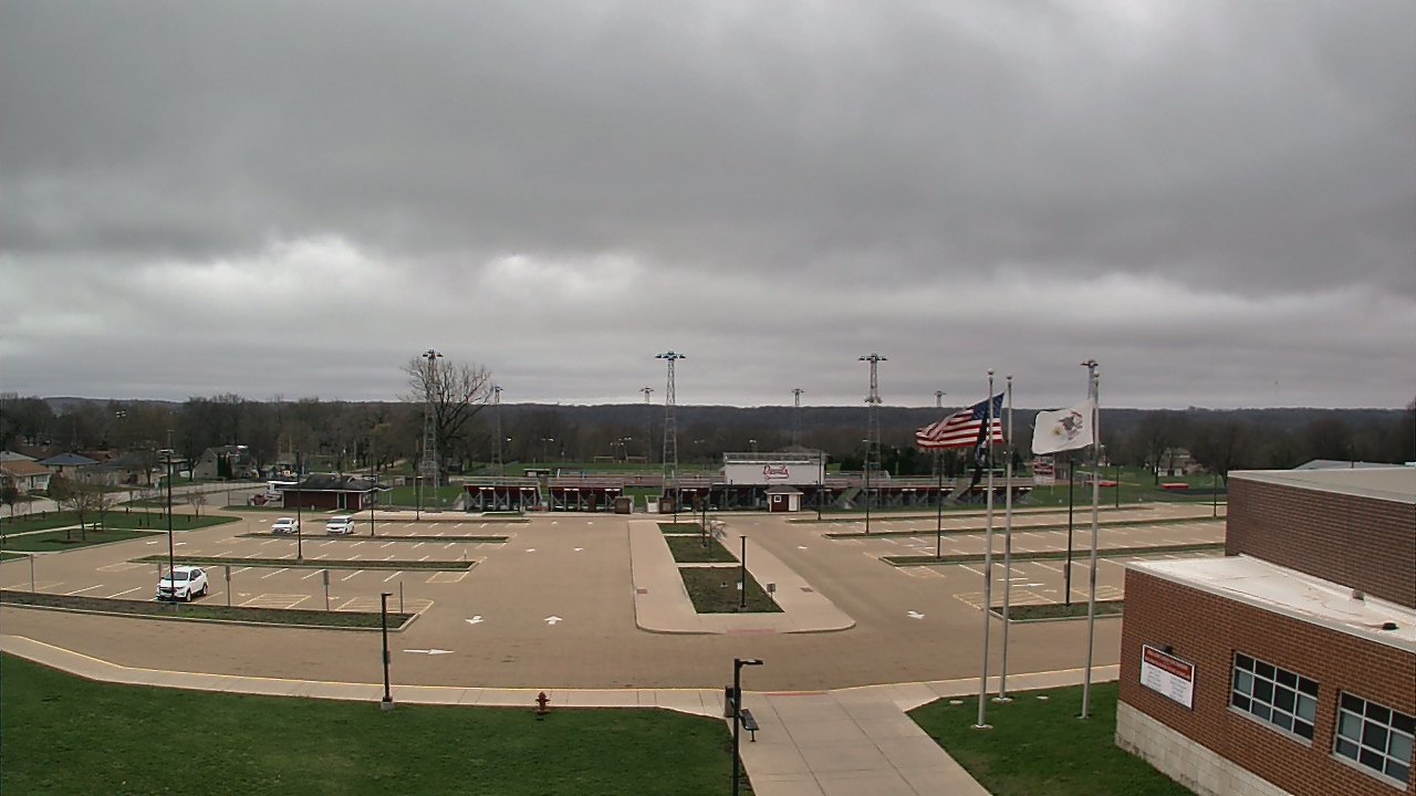 Thumbnail for current weather camera view from Hall High School in Spring Valley, Illinois