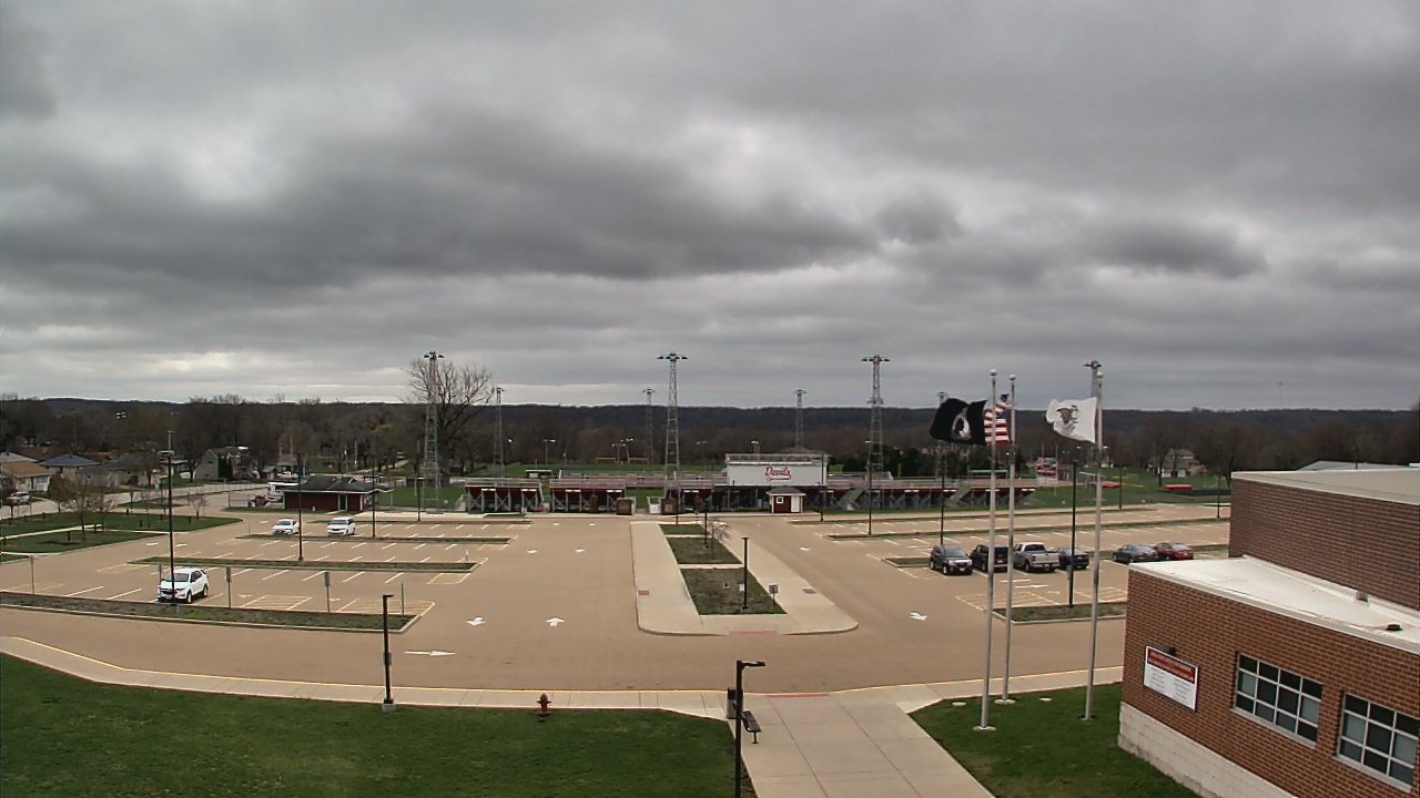 Thumbnail for current weather camera view from Hall High School in Spring Valley, Illinois