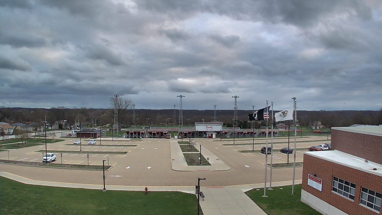 Thumbnail for current weather camera view from Hall High School in Spring Valley, Illinois