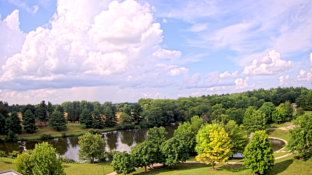 Thumbnail for current weather camera view from Lincoln Land Community College in Springfield, Illinois