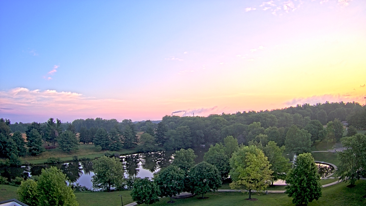 Thumbnail for current weather camera view from Lincoln Land Community College in Springfield, Illinois