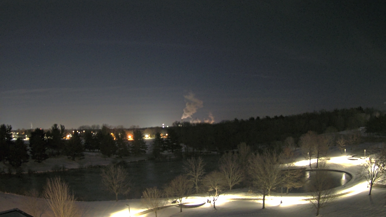 Thumbnail for current weather camera view from Lincoln Land Community College in Springfield, Illinois