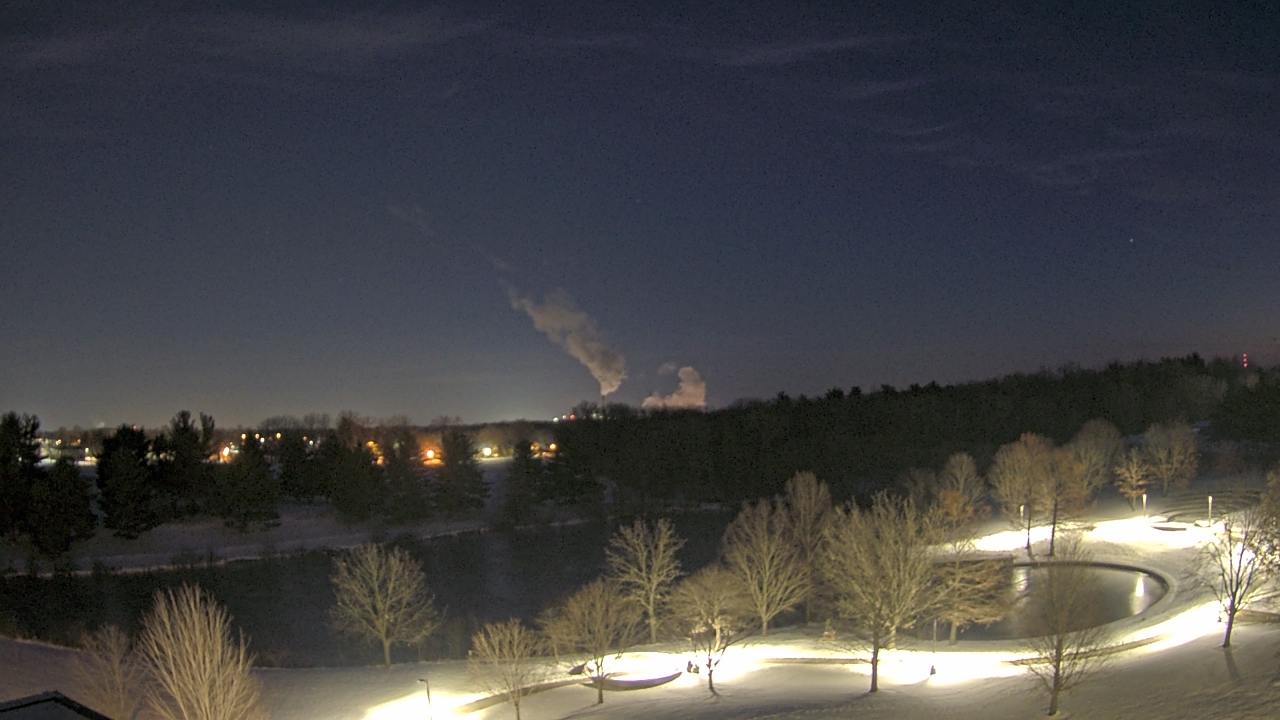 Thumbnail for current weather camera view from Lincoln Land Community College in Springfield, Illinois