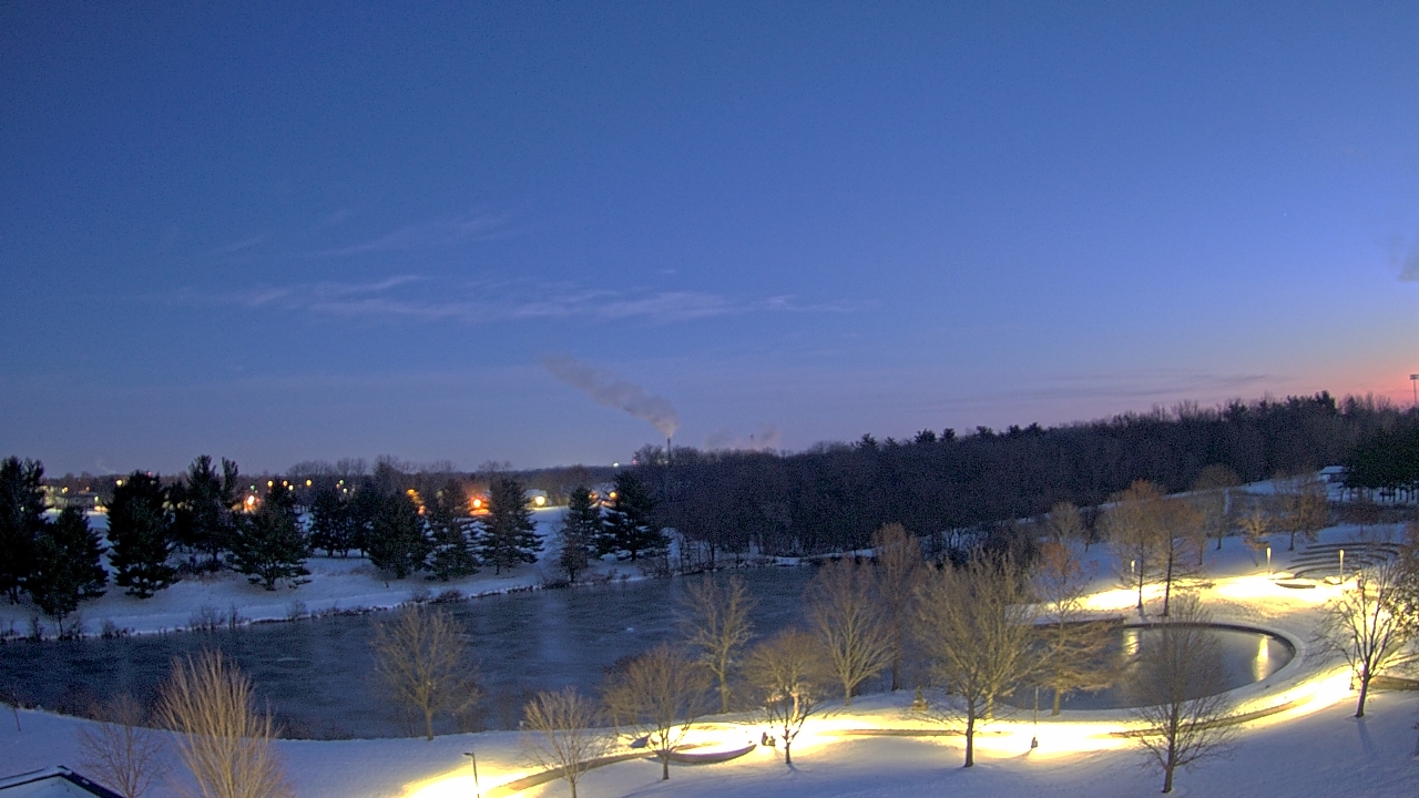 Thumbnail for current weather camera view from Lincoln Land Community College in Springfield, Illinois