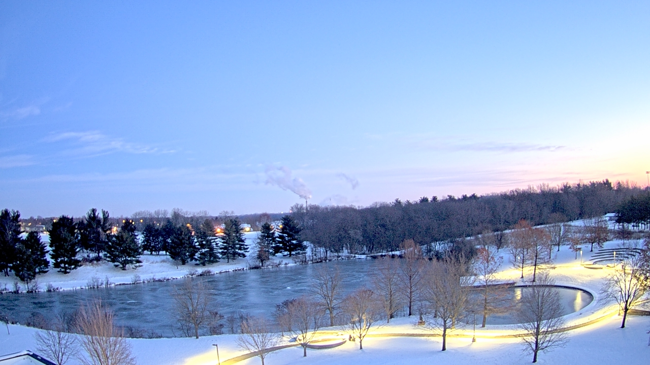 Thumbnail for current weather camera view from Lincoln Land Community College in Springfield, Illinois